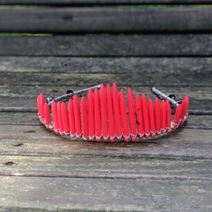 Red Spike Point Fantasy Costume Tiara Elf Crown